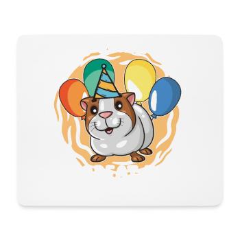It is Guinea be a great day guinea pig - Mouse Pad (horizontal) - white - Front