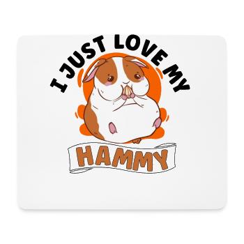 Hamster Fan Hamster Lover Hamsters - Mouse Pad (horizontal) - white - Front