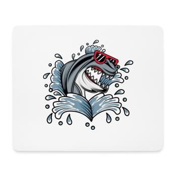 Pine ready for it? For shark lovers and navy - Mouse Pad (horizontal) - white - Front
