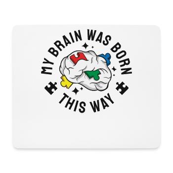 Autism Awareness Autism Disease Autistic Gift - Mousepad (Querformat) - Weiß - Vorne