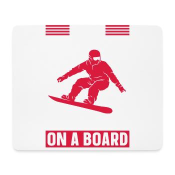 Unterschätze Niemals Einen Alten Mann Für - Mousepad (Querformat) - Weiß - Vorne