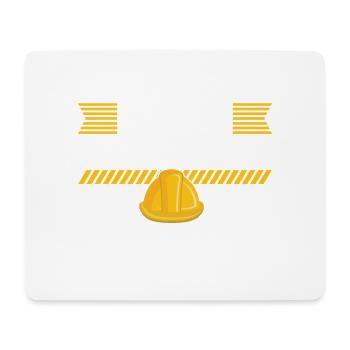 Uncle Of the Birthday Child Excavator Theme - Mouse Pad (horizontal) - white - Front