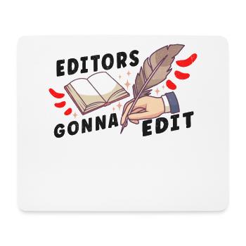 Autor Schreiben Schriftsteller Literatur - Mousepad (Querformat) - Weiß - Vorne