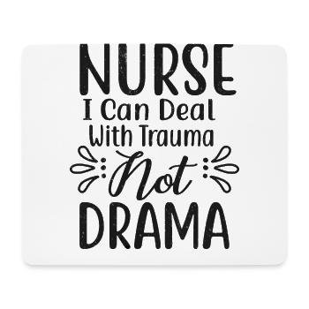 Krankenschwester Krankenpflege Klinik Sanitäter - Mousepad (Querformat) - Weiß - Vorne