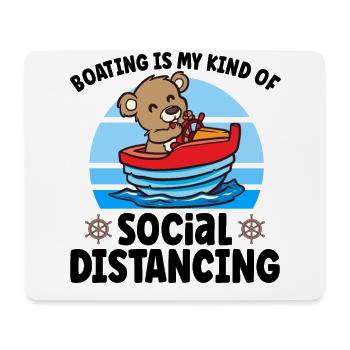 Sailing Sailboat Boating Kid Child Yacht Boat - Mousepad (Querformat) - Weiß - Vorne