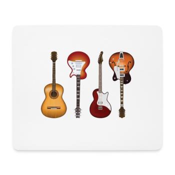 Das Leben Ist Voller Wichtiger Entscheidungen - Mousepad (Querformat) - Weiß - Vorne