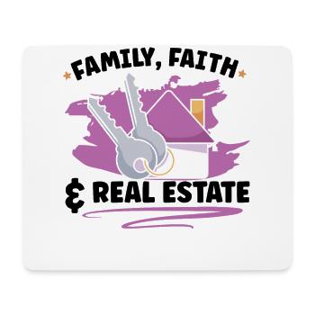 Real Estate Agent Realtor Home Closing Investor - Mouse Pad (horizontal) - white - Front