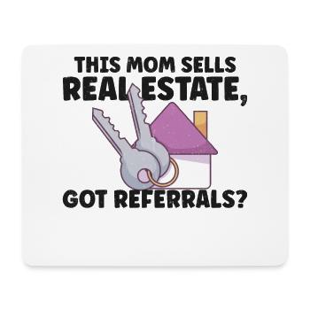 Real Estate Agent Realtor Home Closing Investor - Mouse Pad (horizontal) - white - Front