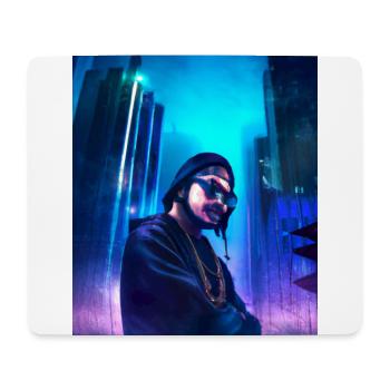 Hip Hopper Rapper - Mousepad (Querformat) - Weiß - Vorne