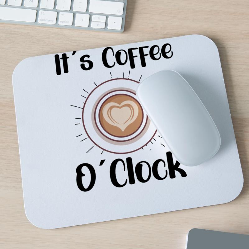 Coffee Lover Caffeine Molecule Java Latte Espresso Mouse Pad (horizontal)