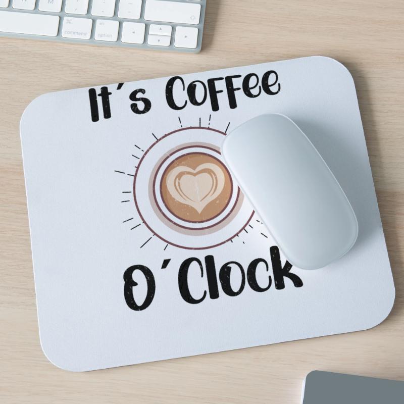 Coffee Lover Caffeine Molecule Java Latte Espresso Mouse Pad (horizontal)