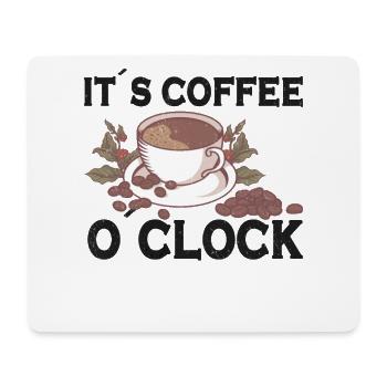 Coffee Lover Caffeine Molecule Java Latte Espresso - Mouse Pad (horizontal) - white - Front