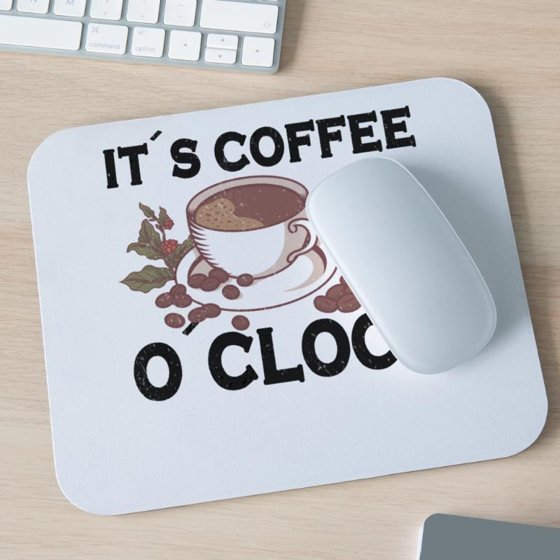 Coffee Lover Caffeine Molecule Java Latte Espresso Mousepad (Querformat)