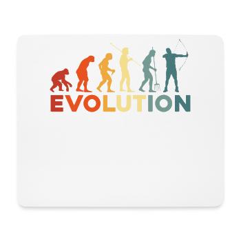 Development Of Archery For Lovers Of - Mouse Pad (horizontal) - white - Front