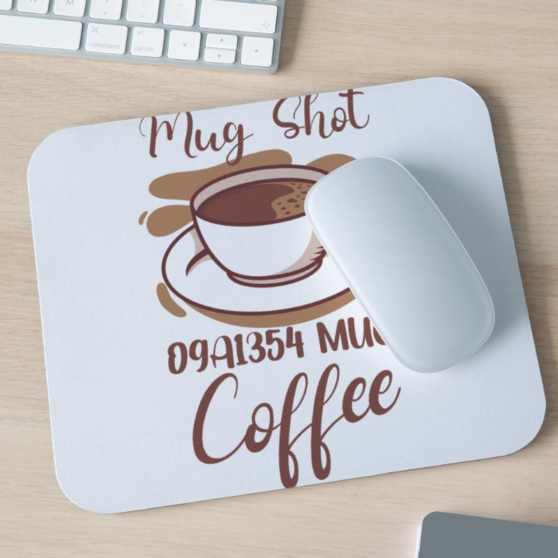 Coffee Lover Caffeine Molecule Java Latte Espresso Mouse Pad (horizontal)