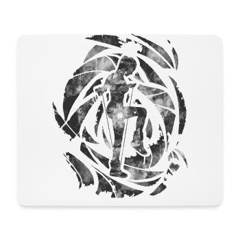 Grunge Rope Jumping - Mousepad (Querformat) - Weiß - Vorne