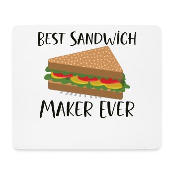 Sandwich Lover Picknick Food Lover Breakfast Gift - Mousepad (Querformat) - Weiß - Vorne
