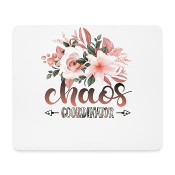 Chaos Coordinator Mom - Mother Appreciation - Mouse Pad (horizontal) - white - Front