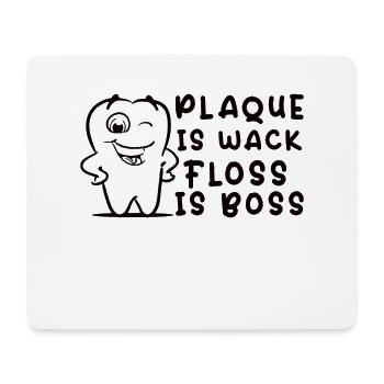 Dentist Dental Hygienist Gift Idea: Forbidden Love - Mouse Pad (horizontal) - white - Front