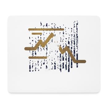 HIIT Fitness Woman - Mouse Pad (horizontal) - white - Front