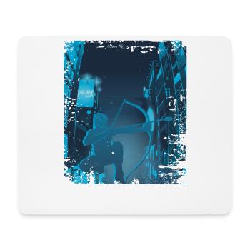 Arrowtag de la ville asiatique - Tapis de souris (format paysage) - blanc - Devant