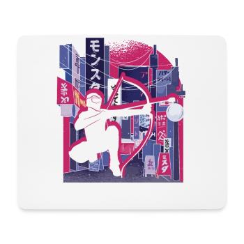 Arrowtag de la ville asiatique - Tapis de souris (format paysage) - blanc - Devant