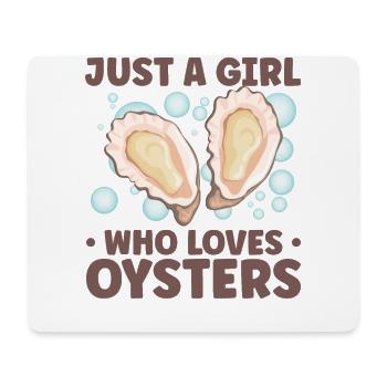 Oyster Lovers Funny Oyster Oyster Shucker - Mouse Pad (horizontal) - white - Front