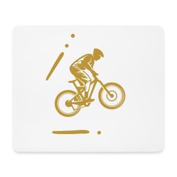 Geometry Downhill - Mouse Pad (horizontal) - white - Front