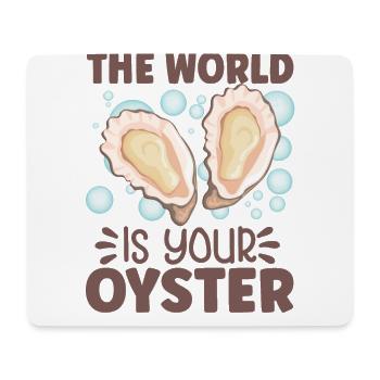 Oyster Lovers Funny Oyster Oyster Shucker - Mouse Pad (horizontal) - white - Front