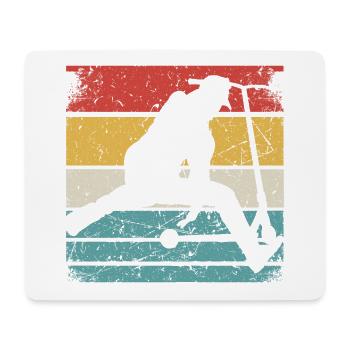 Stunt Scooter Kinder Stuntscooter Retro Vintage - Mousepad (Querformat) - Weiß - Vorne