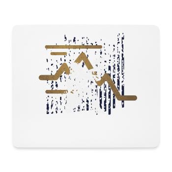 Joueur de Paintball Paintball - Tapis de souris (format paysage) - blanc - Devant