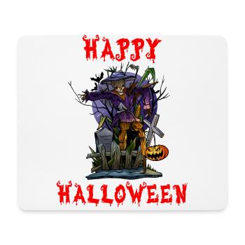 Halloween Halloween Halloween Halloween Halloween - Tapis de souris (format paysage) - blanc - Devant