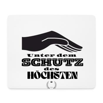 Der Schutz des Höchsten - Mousepad (Querformat) - Weiß - Vorne