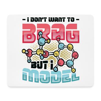 Physical Modeling Funny Physics Lovers - Mouse Pad (horizontal) - white - Front