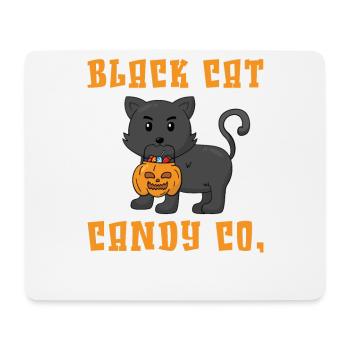 Black Cat Candy Co. - Mouse Pad (horizontal) - white - Front