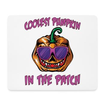 Coolest Pumpkin in Patch Halloween Costume - Mouse Pad (horizontal) - white - Front