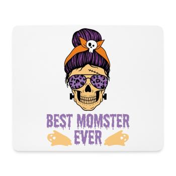 Meilleur costume d’Halloween de maman maman de tous les temps - Tapis de souris (format paysage) - blanc - Devant