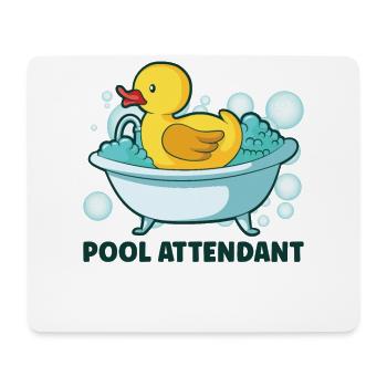 Rubber Duck Ducks Bird Hunt Duck lover Gift Idea - Mouse Pad (horizontal) - white - Front