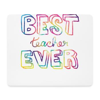 Bast Teacher Ever Math is My Jam Math - Mouse Pad (horizontal) - white - Front