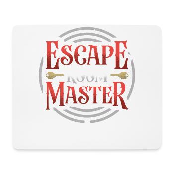 Escape Room Master, Anniversaire. - Tapis de souris (format paysage) - blanc - Devant