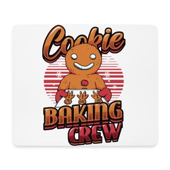Cookie baking crew, Christmas, gingerbread. - Mouse Pad (horizontal) - white - Front
