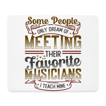 Ich Schnarche Nicht, Ich Träume, Ich Bin Eine Tuba - Mousepad (Querformat) - Weiß - Vorne