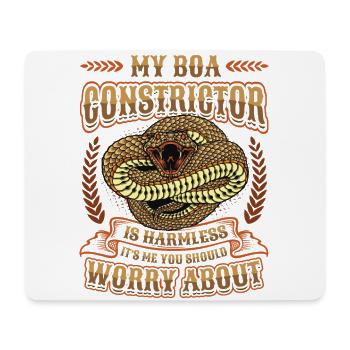 Ich Bin Es, Um Den Sie Sich Sorgen Machen Sollten. - Mousepad (Querformat) - Weiß - Vorne