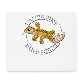 Leopardgecko - Mousepad (Querformat) - Weiß - Vorne