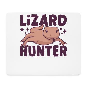 Lizard Bearded dragon lover Reptile lover - Mouse Pad (horizontal) - white - Front