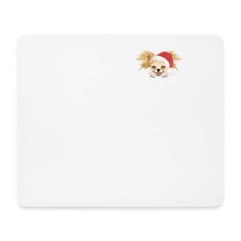 Chihuahua Merry Christmas - Mouse Pad (horizontal) - white - Front