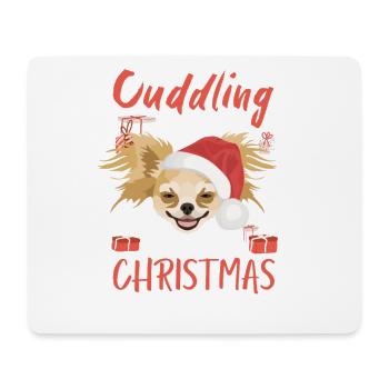 Chihuahua Merry Christmas - Mouse Pad (horizontal) - white - Front