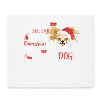 Chihuahua Merry Christmas - Mouse Pad (horizontal) - white - Front