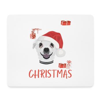 Chihuahua Merry Christmas - Mouse Pad (horizontal) - white - Front