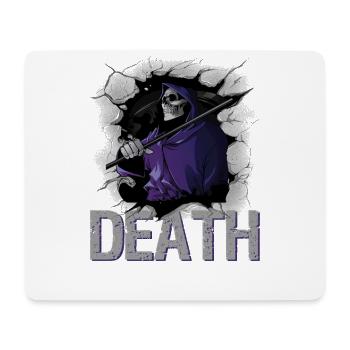 Halloween Ghost Spooky Evil Attendez un couple - Tapis de souris (format paysage) - blanc - Devant